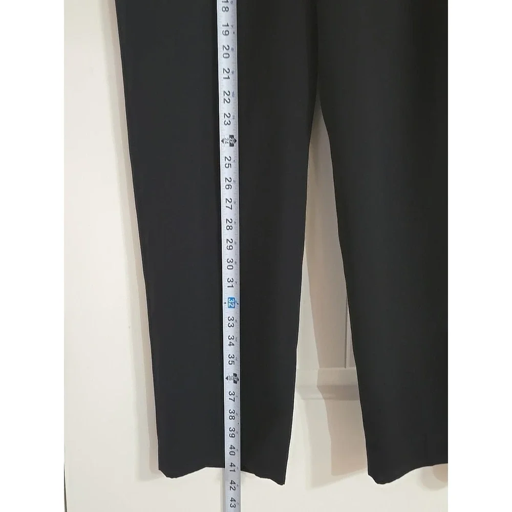 Lacoste Slacks Pants Size 32 Men's Black Dress Classic Fit Trousers